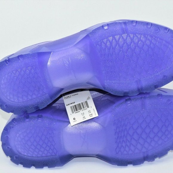 Reebok x Cardi B Club C Crisp Purple GX7632 - Picture 4 of 5